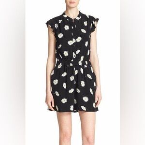 Kate Spade Floral Crepe Romper